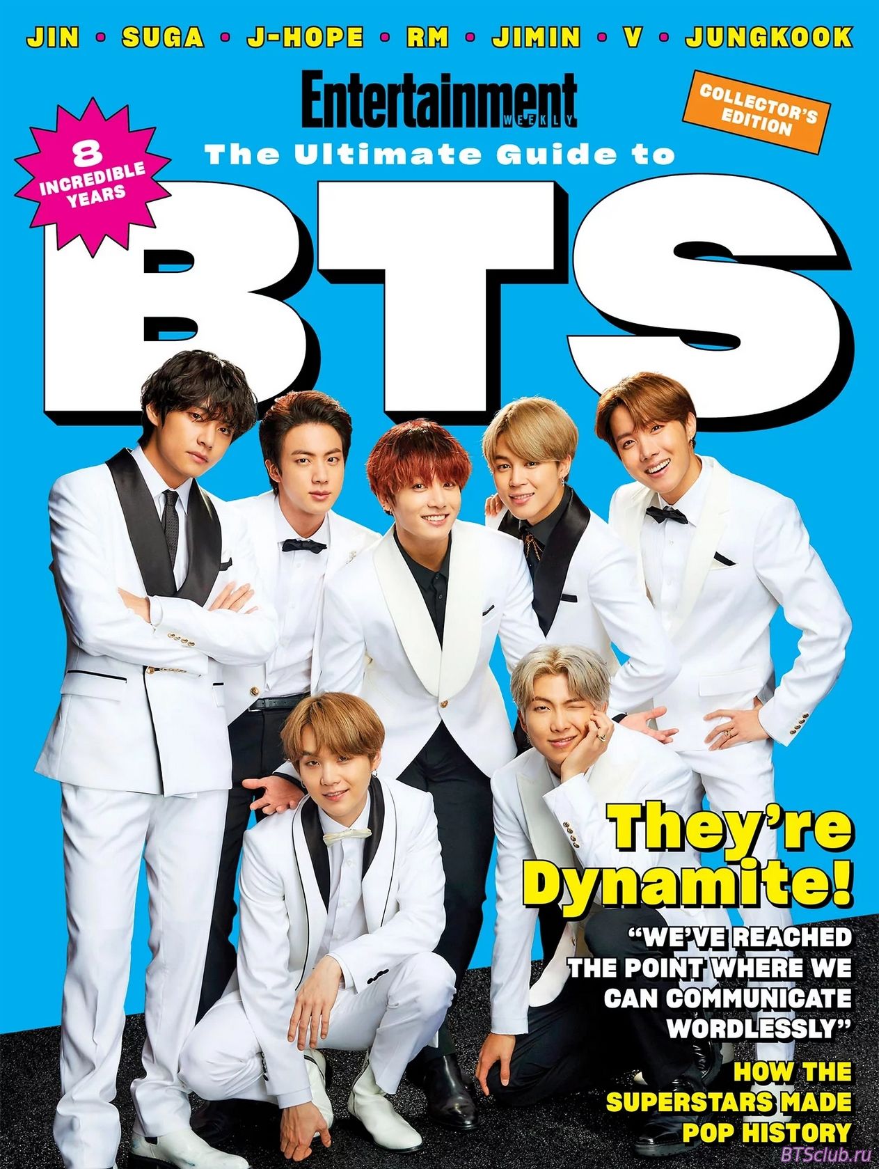 Специальное коллекционное издание Entertainment Weekly о BTS