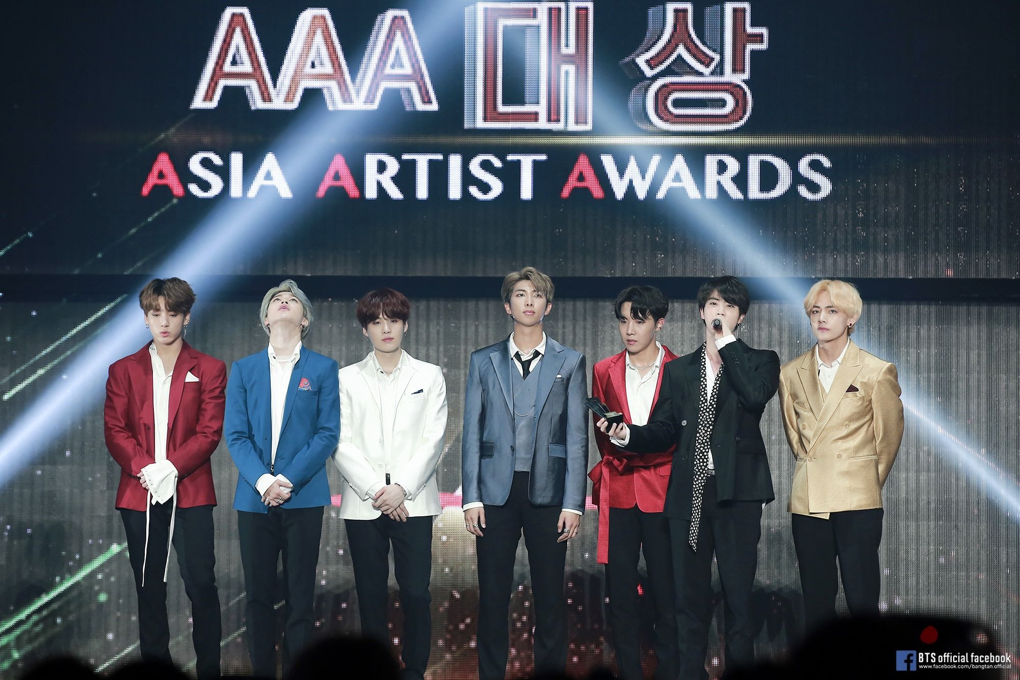 BTS на Asia Artist Awards 2022