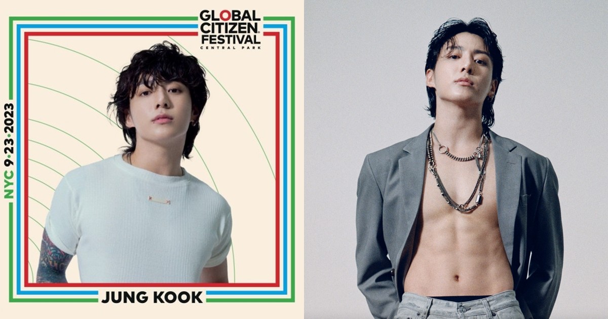 Чонгук из BTS стал первым корейским сольным артистом, который возглавил фестиваль Global Citizen 2023